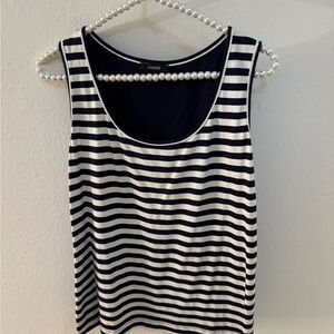 Grayse Navy Stripe tank size S